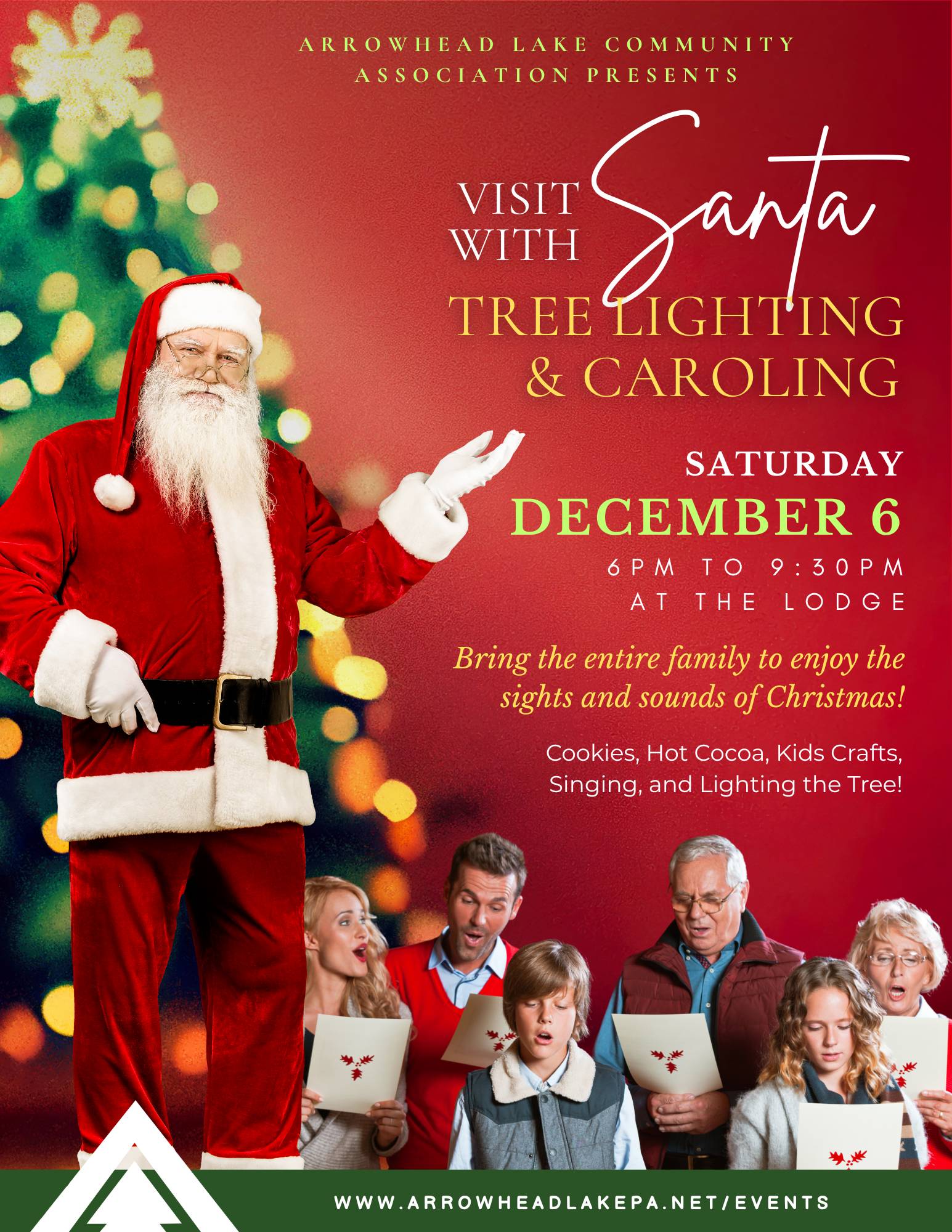 Marketing Flyer SantaTreeLightingCaroling Dec6 2025.10.08 V1.0